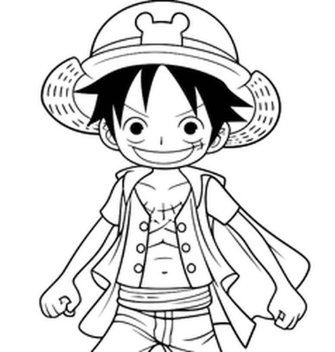 One Piece Para Colori